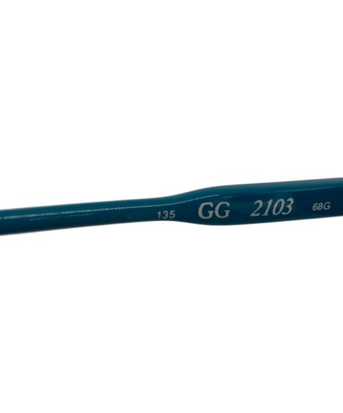 GUCCI（グッチ）GUCCI (グッチ) サングラス/2103 グリーン サイズ:53□15 135の古着・服飾アイテム