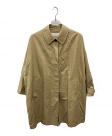 JOURNAL STANDARD（ジャーナルスタンダード）の古着「ハイカウントワイドステンカラーコート/24020400702010」｜ベージュ