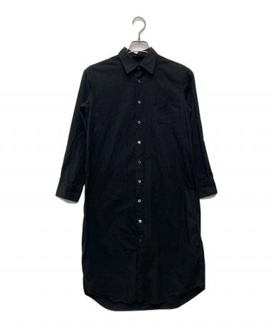 トリコ コムデギャルソン　レース長袖シャツワンピース 中古・古着通販】tricot COMME des GARCONS (トリココムデギャルソン