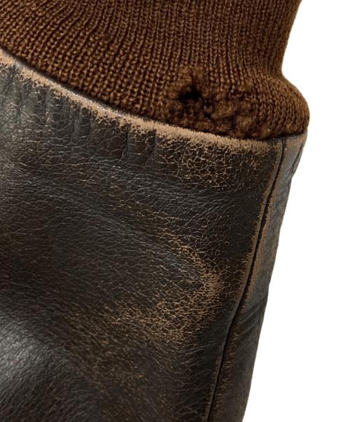 THE REAL McCOY'S（ザ・リアルマッコイズ）THE REAL McCOY'S (ザ・リアルマッコイズ) A2フライトジャケット/42-0622H ブラウン サイズ:40の古着・服飾アイテム