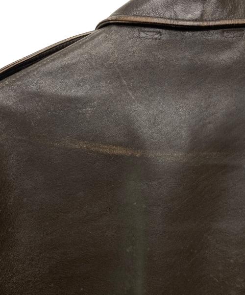 THE REAL McCOY'S（ザ・リアルマッコイズ）THE REAL McCOY'S (ザ・リアルマッコイズ) A2フライトジャケット/42-0622H ブラウン サイズ:40の古着・服飾アイテム