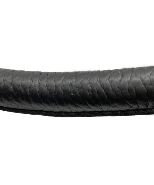 A.D.M.J.（エーディーエムジェイ）A.D.M.J. (エーディーエムジェイ) レザートートバッグ ブラックの古着・服飾アイテム