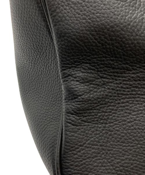 A.D.M.J.（エーディーエムジェイ）A.D.M.J. (エーディーエムジェイ) レザートートバッグ ブラックの古着・服飾アイテム