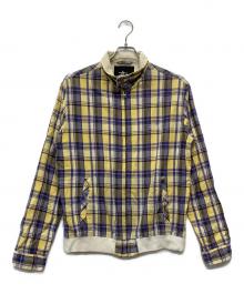 stussy（ステューシー）の古着「チェック トラズラジャケット」｜イエロー