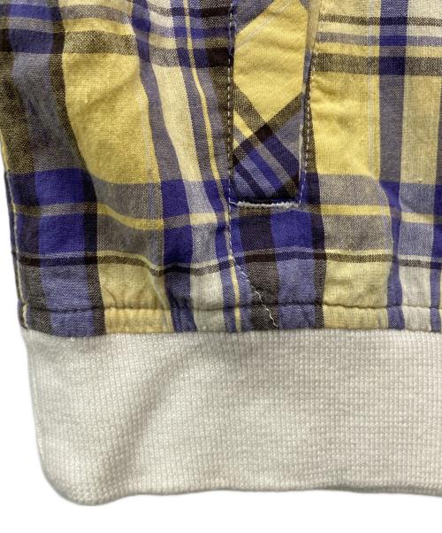 stussy（ステューシー）stussy (ステューシー) チェック トラズラジャケット イエロー サイズ:Ｍの古着・服飾アイテム