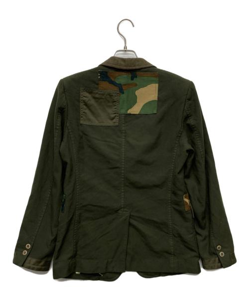 COMME des GARCONS HOMME（コムデギャルソン オム）COMME des GARCONS HOMME (コムデギャルソン オム) 3Bジャケット/HR-J054 グリーン サイズ:ＸＳの古着・服飾アイテム