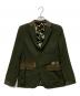 COMME des GARCONS HOMME（コムデギャルソン オム）の古着「3Bジャケット/HR-J054」｜グリーン