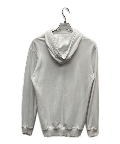 COMME des GARCONS SHIRT（コムデギャルソンシャツ）COMME des GARCONS SHIRT (コムデギャルソンシャツ) Invader Hooded Sweatshirt ホワイト サイズ:Ｌの古着・服飾アイテム