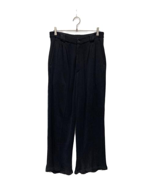 YOKE（ヨーク）YOKE (ヨーク) RIB KNITTED TROUSERS/YK24SS0700S ブラック サイズ:3の古着・服飾アイテム