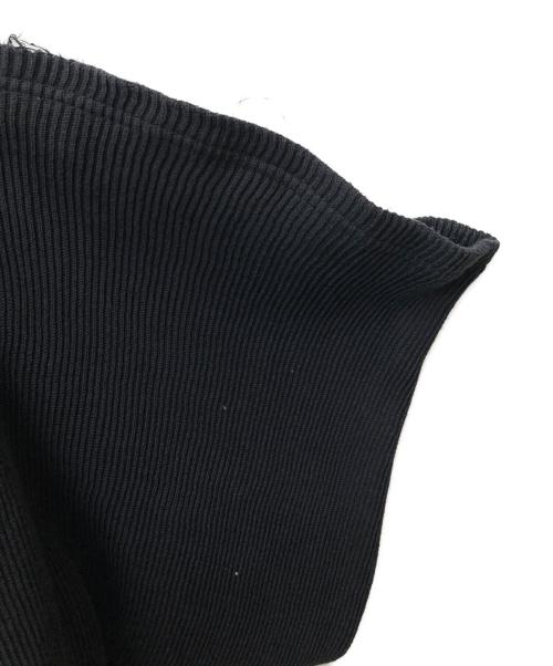 YOKE（ヨーク）YOKE (ヨーク) RIB KNITTED TROUSERS/YK24SS0700S ブラック サイズ:3の古着・服飾アイテム
