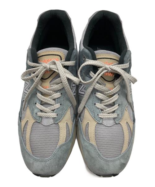 NEW BALANCE（ニューバランス）NEW BALANCE (ニューバランス) 991V2/U991SG2 ブルー×シルバー サイズ:USA8の古着・服飾アイテム