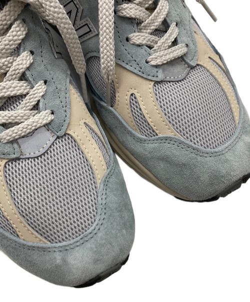 NEW BALANCE（ニューバランス）NEW BALANCE (ニューバランス) 991V2/U991SG2 ブルー×シルバー サイズ:USA8の古着・服飾アイテム