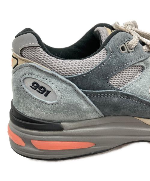 NEW BALANCE（ニューバランス）NEW BALANCE (ニューバランス) 991V2/U991SG2 ブルー×シルバー サイズ:USA8の古着・服飾アイテム