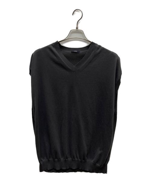 YLEVE（イレーヴ）YLEVE (イレーヴ) ニットベスト グレー サイズ:4の古着・服飾アイテム