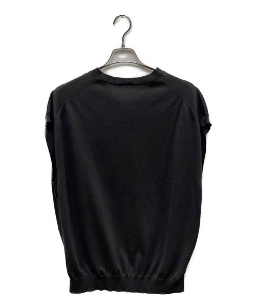 YLEVE（イレーヴ）YLEVE (イレーヴ) ニットベスト グレー サイズ:4の古着・服飾アイテム