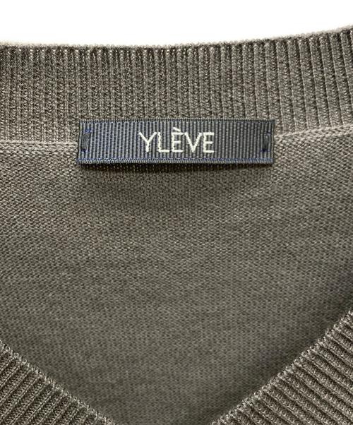 YLEVE（イレーヴ）YLEVE (イレーヴ) ニットベスト グレー サイズ:4の古着・服飾アイテム