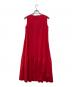 UNITED ARROWS TOKYO (ユナイテッドアローズトウキョウ) ボートネック マキシワンピース/1526-162-3816 レッド サイズ:36 未使用品：10000円