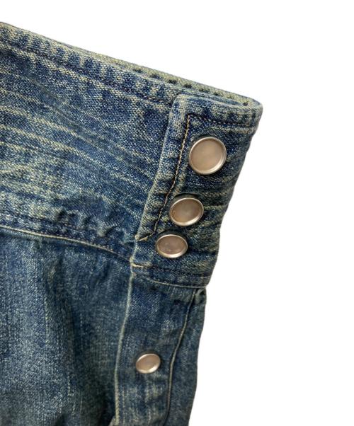RRL（ダブルアールエル）RRL (ダブルアールエル) コンチョボタンデニムウエスタンシャツ/782505188002 インディゴ サイズ:Ｍの古着・服飾アイテム