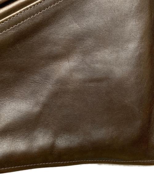 ATLAST & CO（アットラスト）ATLAST & CO (アットラスト) 801 Horsehide Car Coat ブラウン サイズ:42の古着・服飾アイテム