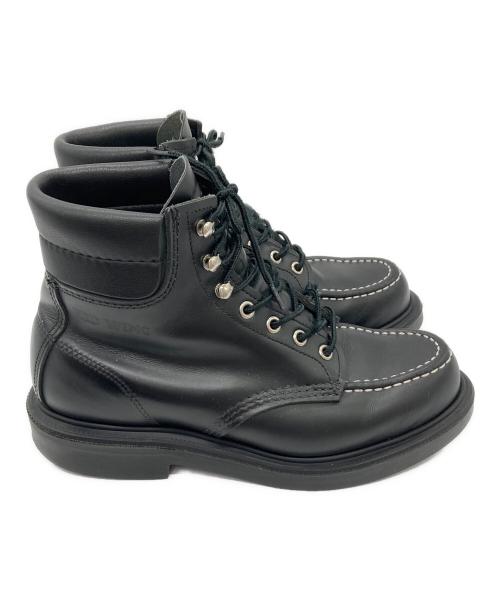 RED WING（レッドウィング）RED WING (レッドウィング) SuperSole 6-inch Moc/ブーツ/8133 ブラック サイズ:7Eの古着・服飾アイテム