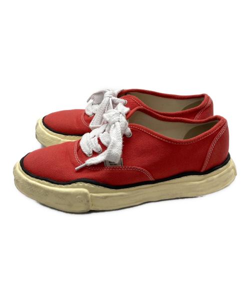 Maison MIHARA YASUHIRO（メゾン ミハラ ヤスヒロ）Maison MIHARA YASUHIRO (メゾン ミハラ ヤスヒロ) BAKER Canvas Low-top Sneaker/A09FW735 オレンジ サイズ:45の古着・服飾アイテム