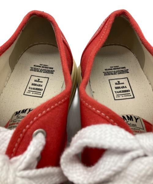 Maison MIHARA YASUHIRO（メゾン ミハラ ヤスヒロ）Maison MIHARA YASUHIRO (メゾン ミハラ ヤスヒロ) BAKER Canvas Low-top Sneaker/A09FW735 オレンジ サイズ:45の古着・服飾アイテム