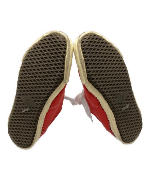 Maison MIHARA YASUHIRO（メゾン ミハラ ヤスヒロ）Maison MIHARA YASUHIRO (メゾン ミハラ ヤスヒロ) BAKER Canvas Low-top Sneaker/A09FW735 オレンジ サイズ:45の古着・服飾アイテム