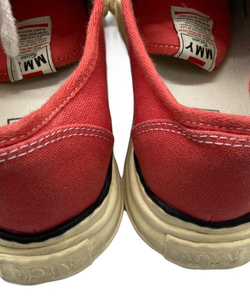 Maison MIHARA YASUHIRO（メゾン ミハラ ヤスヒロ）Maison MIHARA YASUHIRO (メゾン ミハラ ヤスヒロ) BAKER Canvas Low-top Sneaker/A09FW735 オレンジ サイズ:45の古着・服飾アイテム