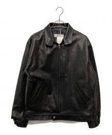 Time is on（タイムイズオン）の古着「ZIAS LEATHER JACKET/T200-L770」｜ブラック