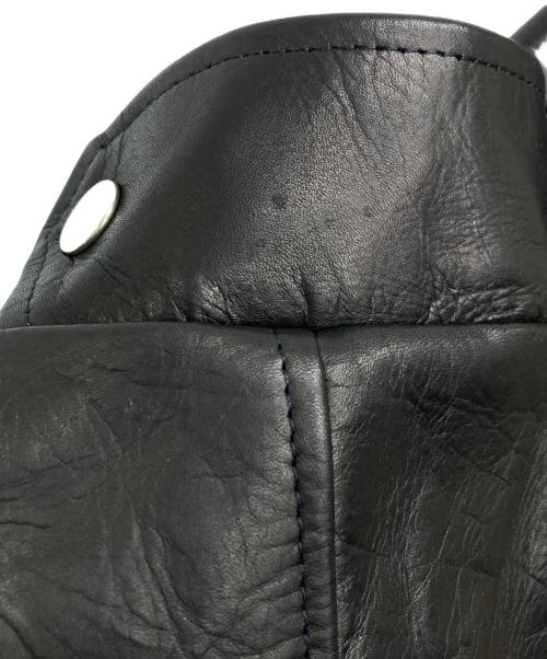 Time is on（タイムイズオン）Time is on (タイムイズオン) ZIAS LEATHER JACKET/T200-L770 ブラック サイズ:3の古着・服飾アイテム