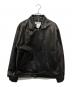 Time is on（タイムイズオン）の古着「ZIAS LEATHER JACKET/T200-L770」｜ブラック