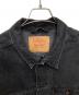 中古・古着 LEVI'S (リーバイス) ヴィンテージブラックデニムジャケット/70507-4159 ブラック サイズ:ＸＬ：40000円