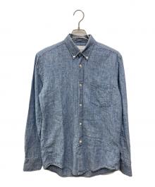 OUR LEGACY（アワーレガシー）の古着「BLUE CHAMBRAY ヘンプコットンシャツ」｜インディゴ