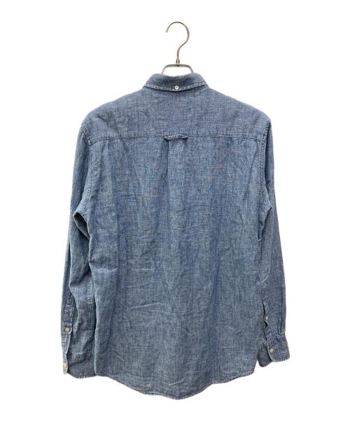 OUR LEGACY（アワーレガシー）OUR LEGACY (アワーレガシー) BLUE CHAMBRAY ヘンプコットンシャツ インディゴ サイズ:48の古着・服飾アイテム