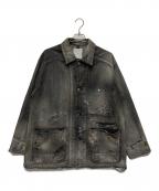 ANCELLMアンセルム）の古着「DENIM COVERALL/ANC-JK44-A」｜グレー