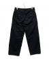 ANCELLM (アンセルム) PAINT CHINO TROUSERS/ANC-PT54 ブラック サイズ:３：20000円