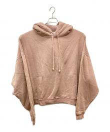 Acne studios（アクネ ストゥディオズ）の古着「Pink Garment Dye Hoodie/FN-UX-SWEA000019」｜ピンク