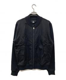 G-STAR RAW（ジースターロゥ）の古着「Woven Mix Relaxed Sweater」｜ブラック