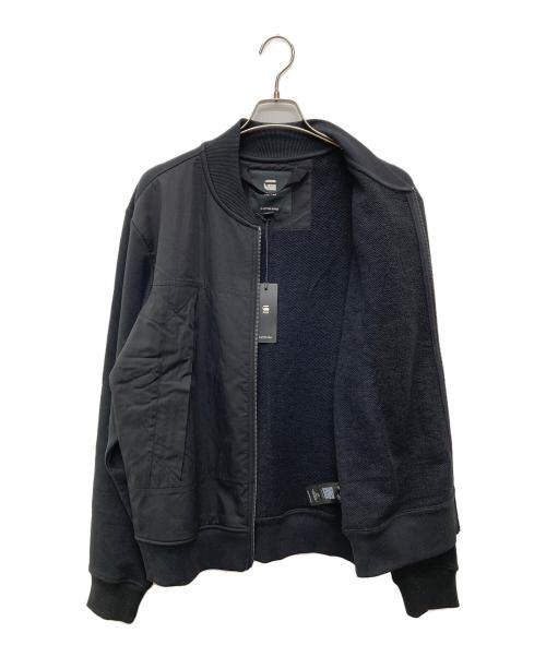 G-STAR RAW（ジースターロゥ）G-STAR RAW (ジースターロゥ) Woven Mix Relaxed Sweater ブラック サイズ:M 未使用品の古着・服飾アイテム