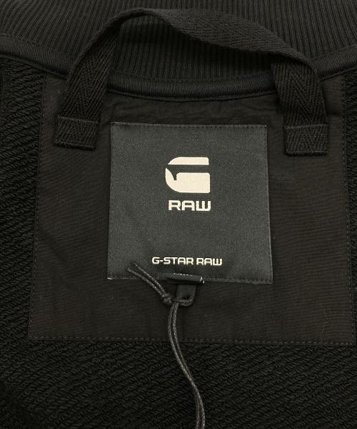G-STAR RAW（ジースターロゥ）G-STAR RAW (ジースターロゥ) Woven Mix Relaxed Sweater ブラック サイズ:M 未使用品の古着・服飾アイテム