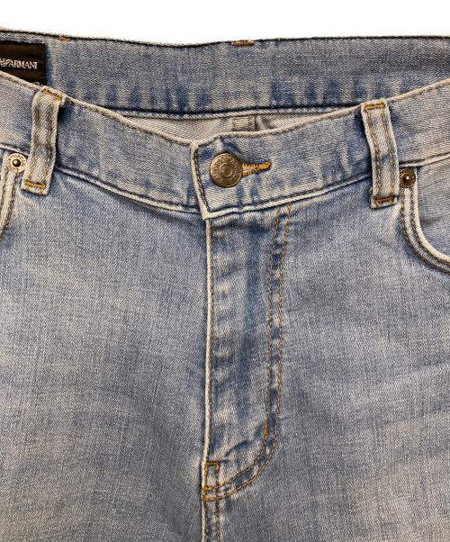 EMPORIO ARMANI（エンポリオ アルマーニ）EMPORIO ARMANI (エンポリオ アルマーニ) スイムフィットデニムパンツ/EM000766 AF18665 ブルー サイズ:83.5cm (W33) 未使用品の古着・服飾アイテム