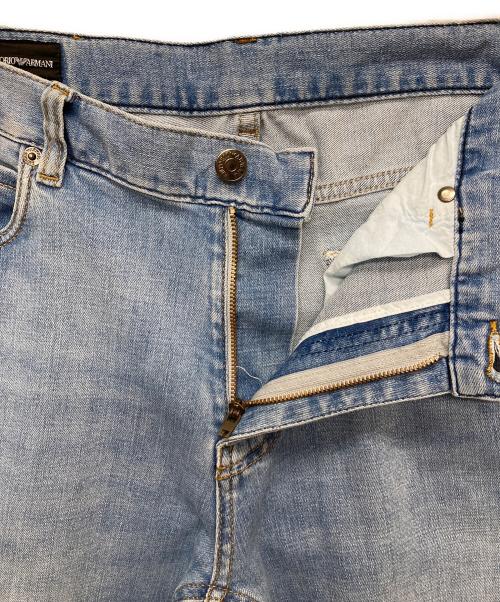 EMPORIO ARMANI（エンポリオ アルマーニ）EMPORIO ARMANI (エンポリオ アルマーニ) スイムフィットデニムパンツ/EM000766 AF18665 ブルー サイズ:83.5cm (W33) 未使用品の古着・服飾アイテム