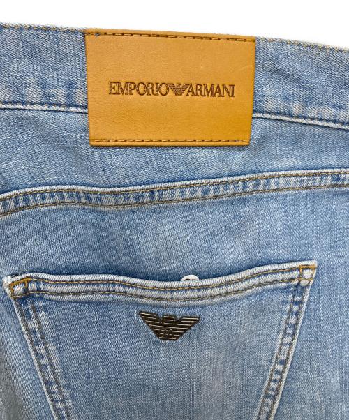 EMPORIO ARMANI（エンポリオ アルマーニ）EMPORIO ARMANI (エンポリオ アルマーニ) スイムフィットデニムパンツ/EM000766 AF18665 ブルー サイズ:83.5cm (W33) 未使用品の古着・服飾アイテム