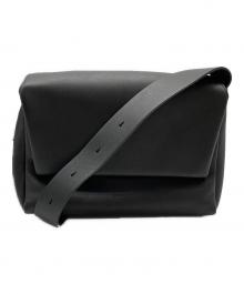JIL SANDER（ジルサンダー）の古着「FOLDED MESSANGER SM」｜ブラック