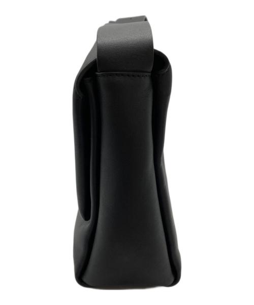 JIL SANDER（ジルサンダー）JIL SANDER (ジルサンダー) FOLDED MESSANGER SM ブラックの古着・服飾アイテム