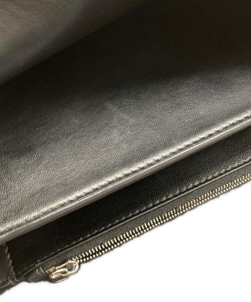 JIL SANDER（ジルサンダー）JIL SANDER (ジルサンダー) FOLDED MESSANGER SM ブラックの古着・服飾アイテム