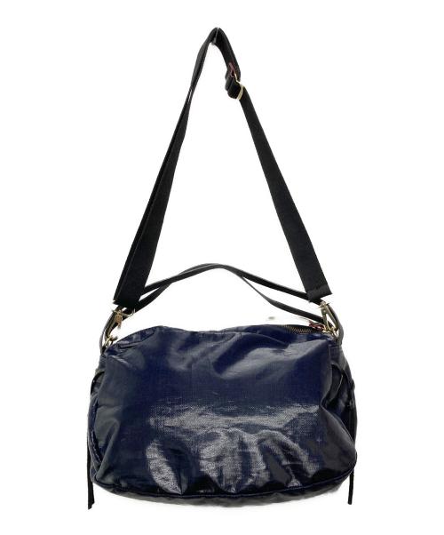 jack gomme（ジャックゴム）jack gomme (ジャックゴム) 2WAYショルダーバッグ ネイビーの古着・服飾アイテム
