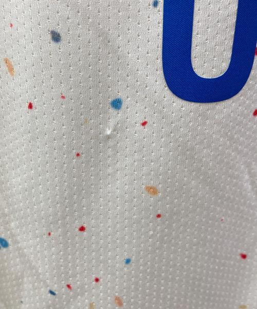NIKE（ナイキ）NIKE (ナイキ) Los Angeles Dodgers ベースボールシャツ アイボリー サイズ:Lの古着・服飾アイテム