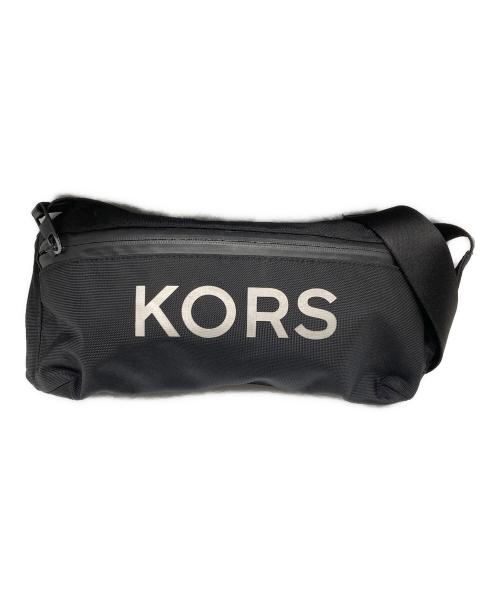 MICHAEL KORS（マイケルコース）MICHAEL KORS (マイケルコース) Logo Tech Nylon Belt Bag ブラックの古着・服飾アイテム