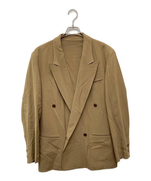 Jean Paul Gaultier homme（ジャンポールゴルチェオム）Jean Paul GAULTIER HOMME (ジャンポールゴルチェオム) ダブルジャケット ベージュ サイズ:Ｌの古着・服飾アイテム